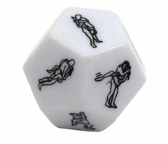 12 Side Sexy Position Dice Bachelor Party Adult Couple Secret Funny Games Tools