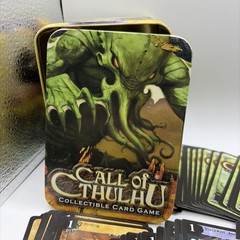 Call of Cthulhu Collectible Card Game in Tin Deck Box – Various