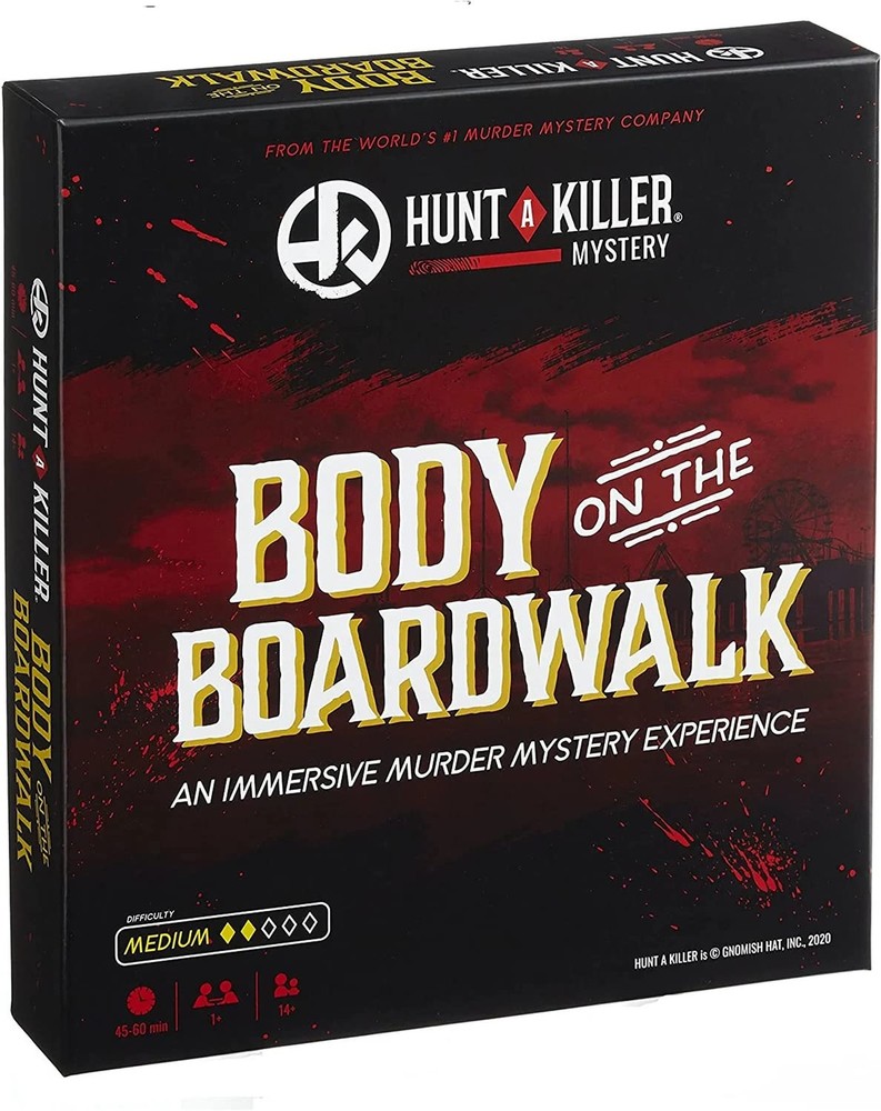 Hunt A Killer Body On The Boardwalk, Immersive Murder Mystery Game -Take on T…
