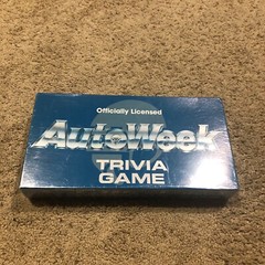 NEW VINTAGE 1985 Auto Week TRIVIA Game Races Cars Drivers *GAG GIFT * SEALED Z22