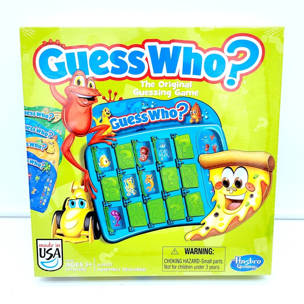 GUESS WHO? The Original Guessing Board Game 2013 Brand New Sealed Made in USA