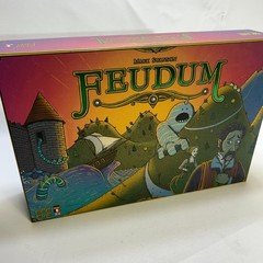 Feudum Board Game + Rudders & Ramparts Expansion Pack Strategy Game Brand New