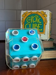 Vtg Chaotic Cube Art Game 1970 Pacific Game Company Nintendo Japan 1969 & Box