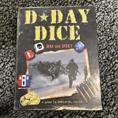 D-Day Dice: Do or Die Board Game: From a Game Collector’s Estate: Unpunched