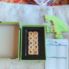 University Games Fishing for Words Letter Dice Game 2-4 Players Ages 8+