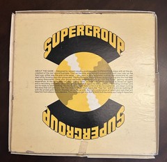 RARE Vintage Supergroup Gold Record Board Game 1973 Instructions Missing Parts
