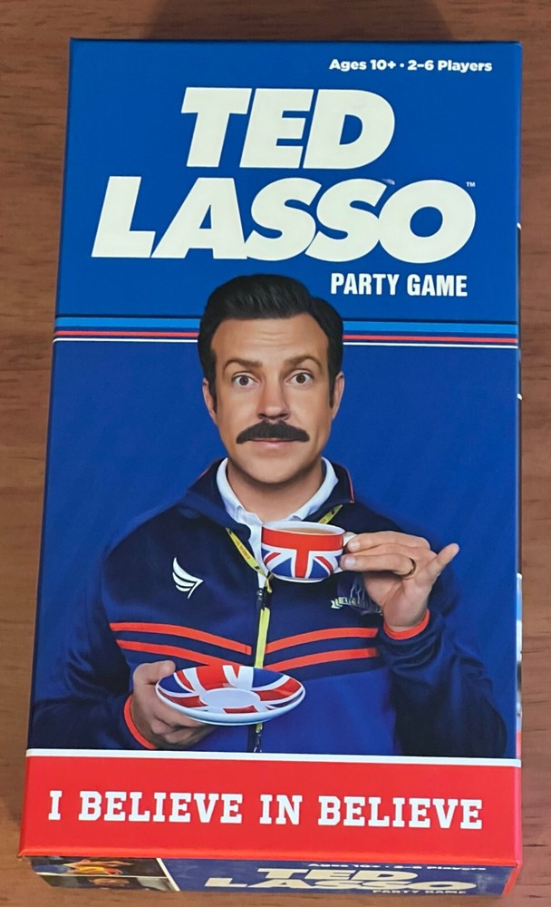 New Ted Lasso Party Game Ages 10+ 2-6 Players 20 Minutes Funko Games