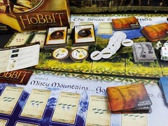 The Hobbit An Unexpected Journey Board Game 1-4 Players Family Fun Complete