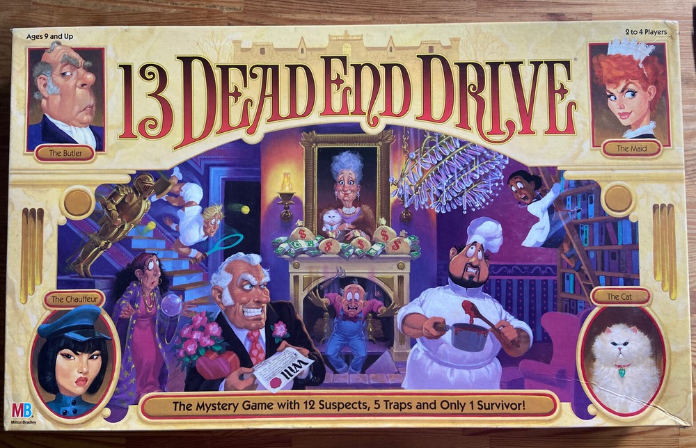 13 Dead End Drive Board Game Mystery Games Role Playing Games Family Games