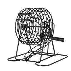 Deluxe Bingo Game Set w/Metal Bingo Cage Perfect for the Whole Family FriendsANY