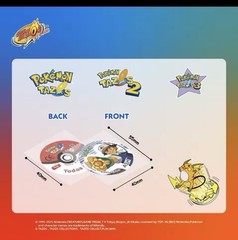 Pokemon TAZOS Collections Complete Album Set 81/100/90Pcs Flippo Pogs Tags Spani