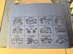 Vintage 1970s Aquarius 2000 Astrology Horoscope Computer Zodiac Board Game