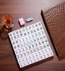 Elegant American Mahjong Game Set with 166 Tiles – Perfect for Easy Travel