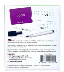 Puns of Anarchy – The Outrageous Pun-Making Party Game 3+ Players 30-90 Min Game