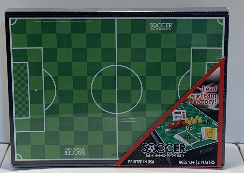Soccer The Board Game – 2 Player Fast-Paced Soccer Game Sealed (S)