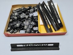 Vintage 1950’s Transogram Anagrams Word Scrabble Games Complete w All 108 Pieces