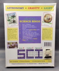 💥Vintage Science Bingo Lucy Hammett’s #2177 Family Educational Game New Sealed