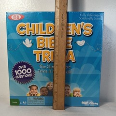 Children’s Bible Trivia Game/Over 1000 Questions/Spiritually Sound/Sealed