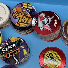 Lot of 175+ POGs, Slammers and Milk Caps – Various characters, shapes, etc.