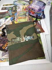 Raid & Trade Board Game by Mage Company Post-Apocalyptic Survival Unpunched