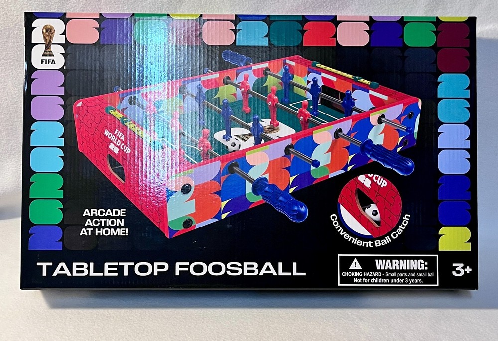 FIFA World Cup Wooden Tabletop Foosball Game