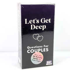 Let’s Get Deep Questions for Couples Adult Party Game by What Do You Meme? NEW