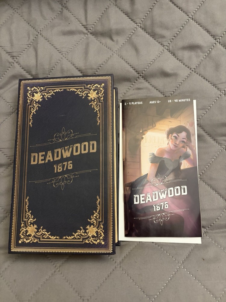 Deadwood 1876 Board Game Facade Games 2018 Edition, Complete Set