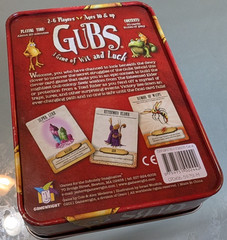 USED Gubs Card Game Wit and Luck Tin Gamewright Complete 2011 – 100% COMPLETE