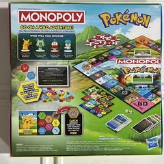 Hasbro Gaming Monopoly Pokémon Board Game, Plastic Tokens, 2-4 Players, G0716