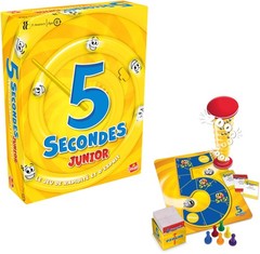 5 Second Junior – Fun Board Game for Kids Ages 6 and Up – 1 F…