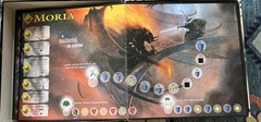 Lord of the Rings Board Game + Friends and Foes Expansion Reiner Knizia.