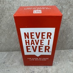 Never Have I Ever The Game of Poor Life Decisions – Drinking Game 17+ FREE SHIP