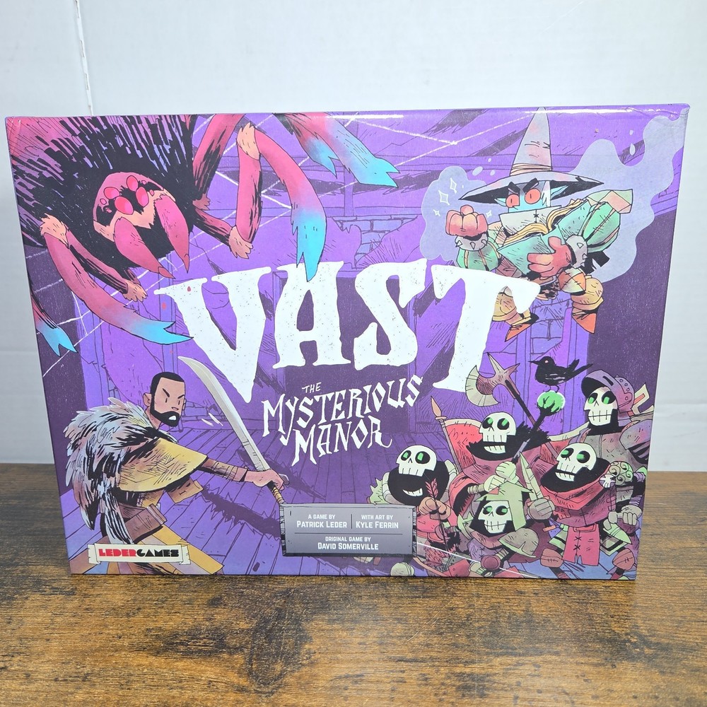 Leder Games: Vast: The Mysterious Manor – Board Game – [Lightly Played]