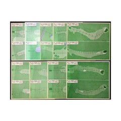 APBA Board Games Golf – “The Masters” Augusta National Course Bag Fair