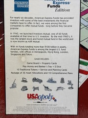 Monopoly American Express Funds Edition Hasbro 2000 USAopoly NEW SEALED OOP Vtg