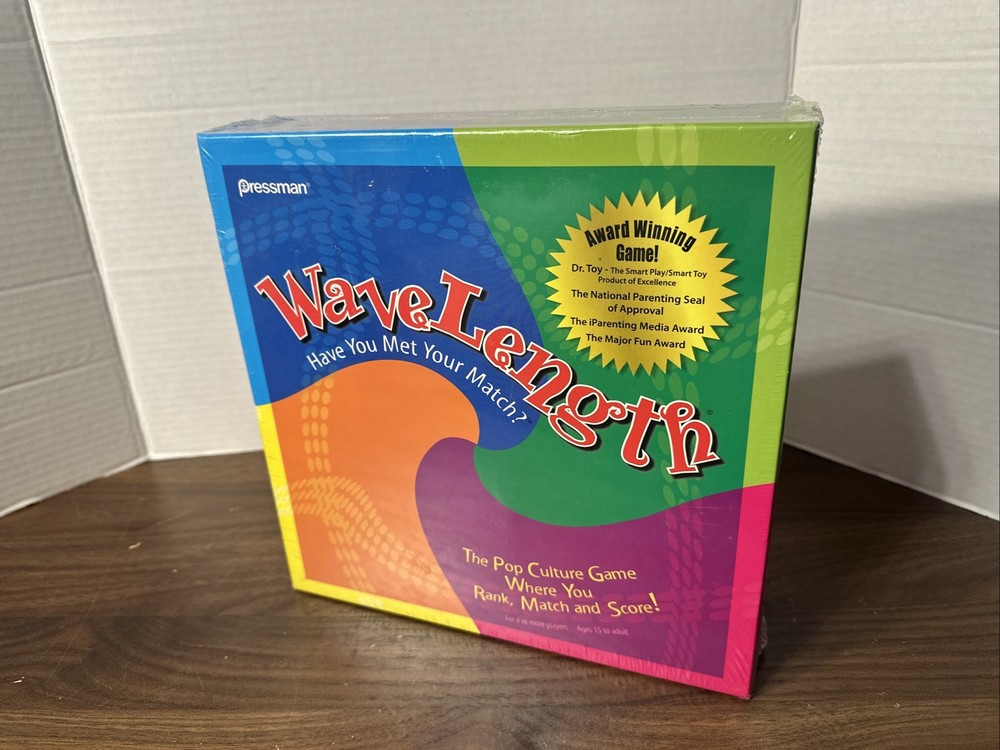 Wavelength Board Game Have You Met Your Match? Answer Matching 2010 NEW Sealed