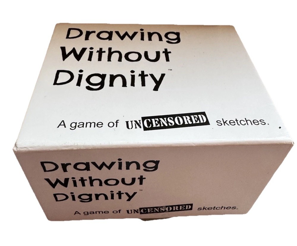 Drawing Without Dignity – A NEW adult party game of uncensored sketches