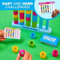 Color Stack Challenge Creative A Fast-Paced Color Matching Puzzle Board Game US