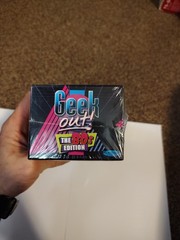 Geek Out! The 80s Edition Trivia Game 2-infinite Players Ages 13+ New Sealed Box