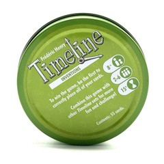 2010 Orginal TIMELINE Card Game INVENTIONS + CLASSIC Zygomatic Asmodee ROUND TIN