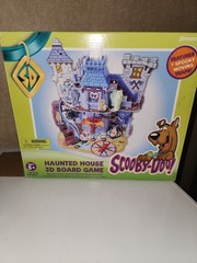 Scooby-Doo Haunted House 3D Board Game – 2011 Pressman – 100 % Complete