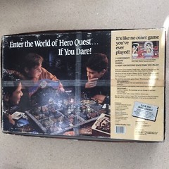 Vintage HeroQuest Milton Bradley Games Workshop Board Game- NOT Complete! – 1990