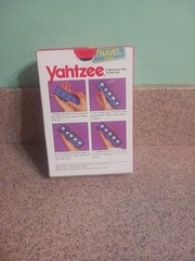 VTG 1989 Yahtzee Travel Game by MB Milton Bradley Age 8 & Up 1 or more players