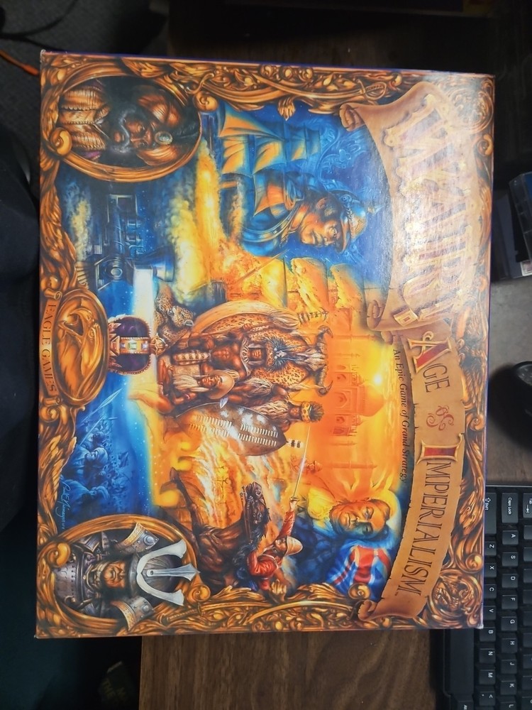 2001 Eagle Games Age of Imperialism Board Game Complete