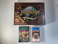 Jumanji Collection – The Game Real Wooden Box Edition, DVD And Original VHS
