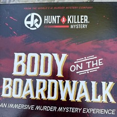 Hunt A Killer Body On The Boardwalk Board Game Complete