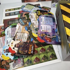 Raid & Trade Board Game by Mage Company Post-Apocalyptic Survival Unpunched