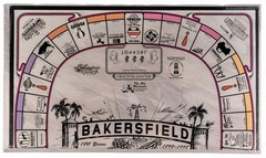 City-opoly Bakersfield Monopoly Style Board Game NEW SEALED 1998 Hometown Games