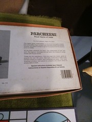 PARCHEESI 1982 Vintage Game Royal Game of India 100% Complete SELCHOW & RIGHTER