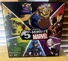 5 Minute Marvel Card Board Game Complete